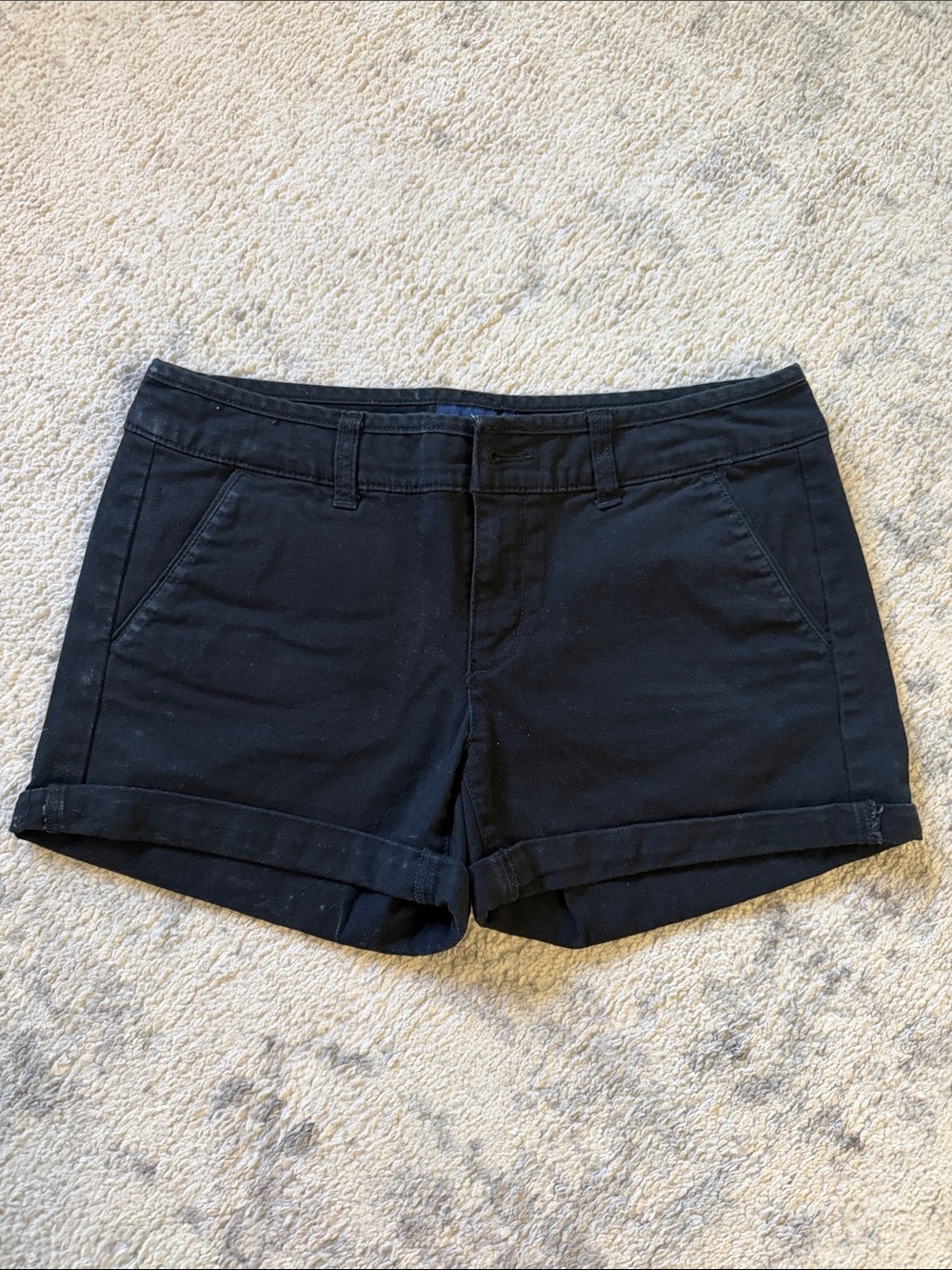 American Eagle Outfitters Black Chino Shorts